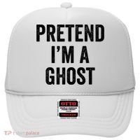 Lazy Halloween Costume Last Minute Gift Pretend I'm A Ghost Hat thumb 0