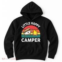 Little Happy Camper Funny Smore Camping Hoodie thumb 0