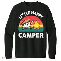Little Happy Camper Funny Smore Camping V.I.T. Fleece Crew Sweatshirt thumb 0