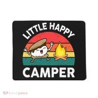 Little Happy Camper Funny Smore Camping Mousepad thumb 0