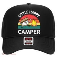 Little Happy Camper Funny Smore Camping Hat thumb 0