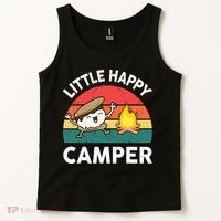 Little Happy Camper Funny Smore Camping Tank Top thumb 2
