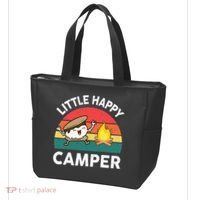 Little Happy Camper Funny Smore Camping Tote Bag thumb 3