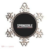 Loving Home City Springdale Arkansas Travel Ornament thumb 0