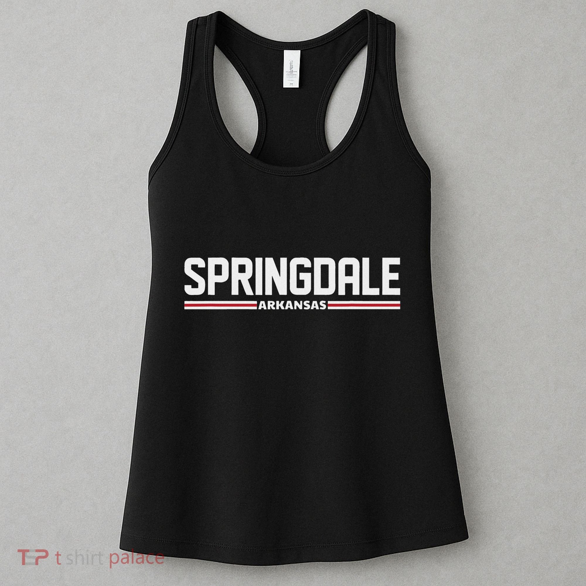 Loving Home City Springdale Arkansas Travel Women's Tank Top