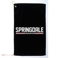 Loving Home City Springdale Arkansas Travel Golf Towel thumb 0