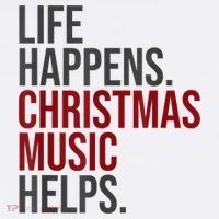 Life Happens Christmas Music Helps Women's Hoodie thumb 2