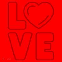 Love Heart Cute Romantic Gift Santa Hat thumb 1