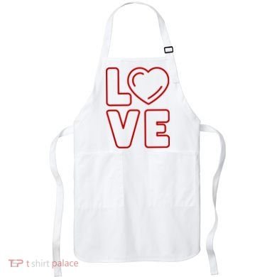Love Heart Cute Romantic Gift Apron