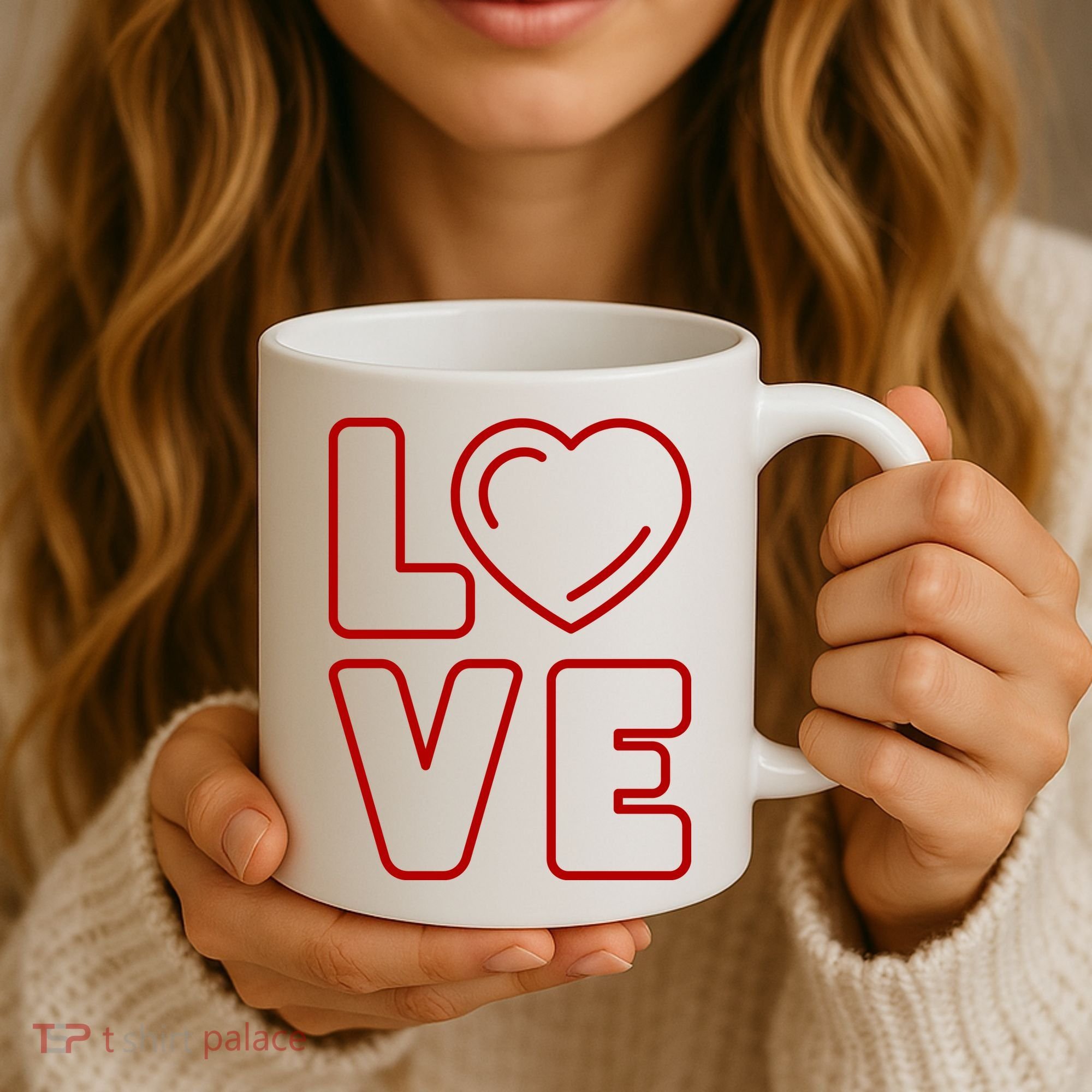 Love Heart Cute Romantic Gift Coffee Mug
