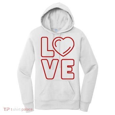 Love Heart Cute Romantic Gift Women's Hoodie