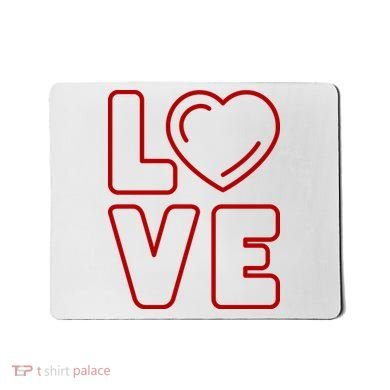 Love Heart Cute Romantic Gift Mousepad