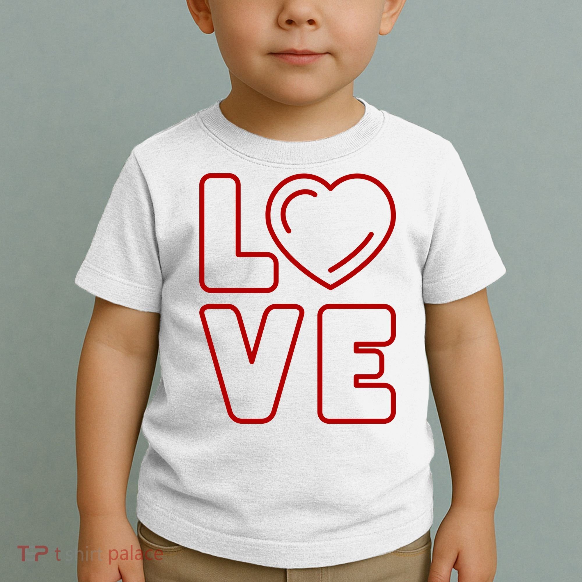 Love Heart Cute Romantic Gift Toddler T-Shirt