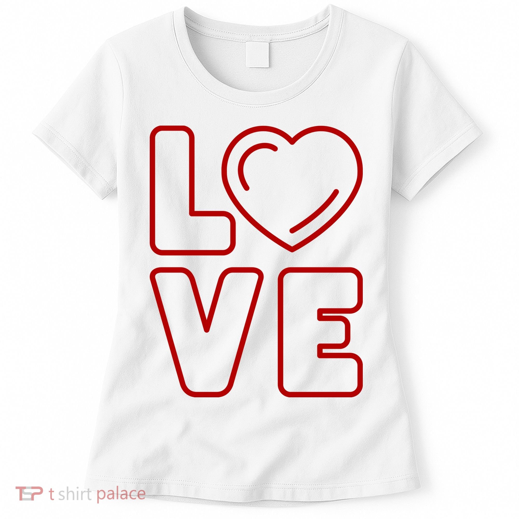Love Heart Cute Romantic Gift Women's T-Shirt