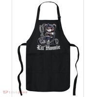 Lil Homie Cute Teddy Bear Hip Hop Chicano Lowrider Cholo Apron thumb 0