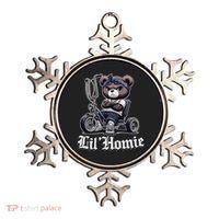 Lil Homie Cute Teddy Bear Hip Hop Chicano Lowrider Cholo Ornament thumb 0