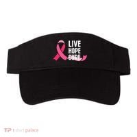 Live Hope Cure Breast Cancer Awareness Ribbon Visor thumb 0