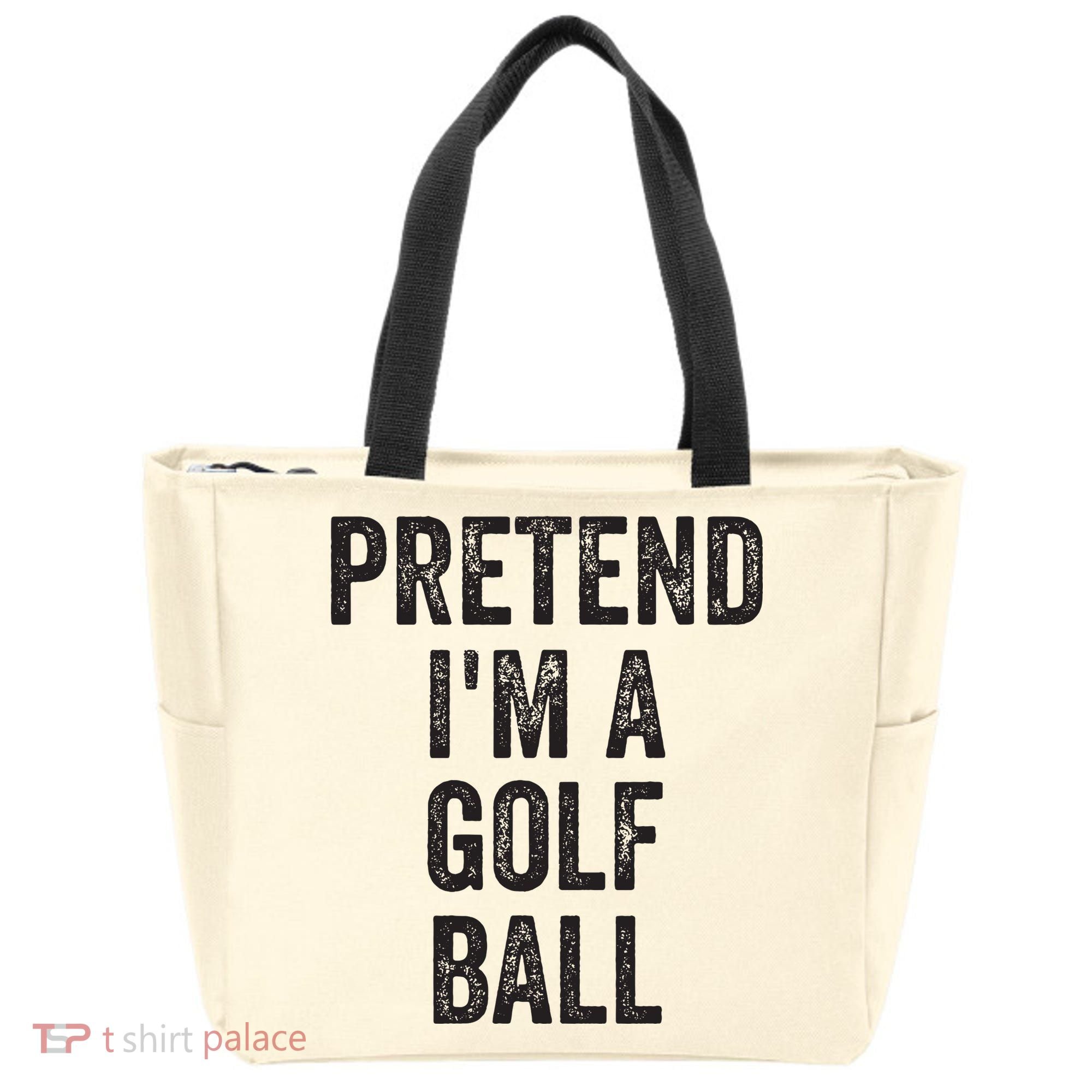 Lazy Halloween Costume Gift Pretend Im A Golf Ball Tote Bag