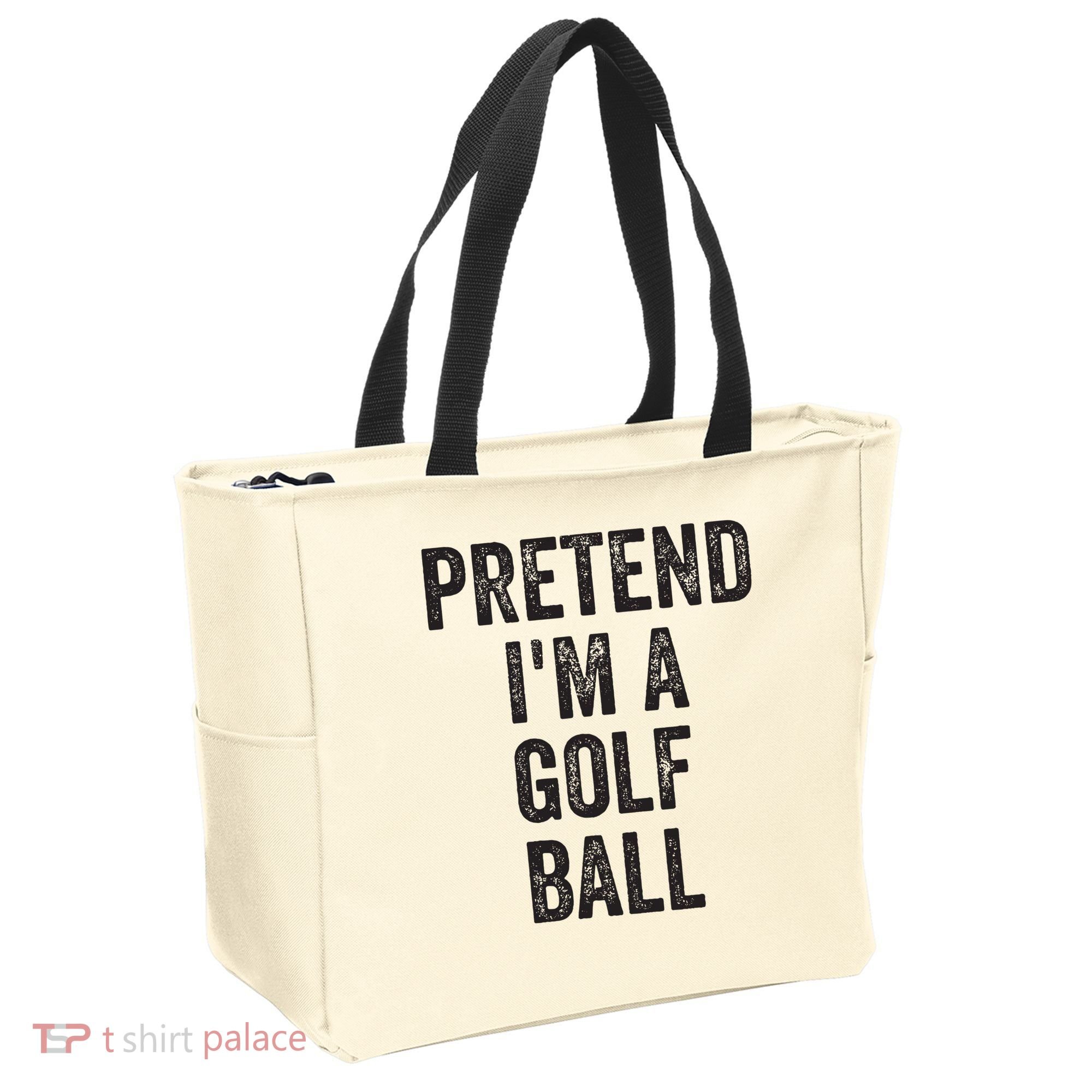 Lazy Halloween Costume Gift Pretend Im A Golf Ball Tote Bag