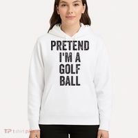 Lazy Halloween Costume Gift Pretend Im A Golf Ball Hoodie thumb 5