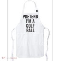 Lazy Halloween Costume Gift Pretend Im A Golf Ball Apron thumb 0