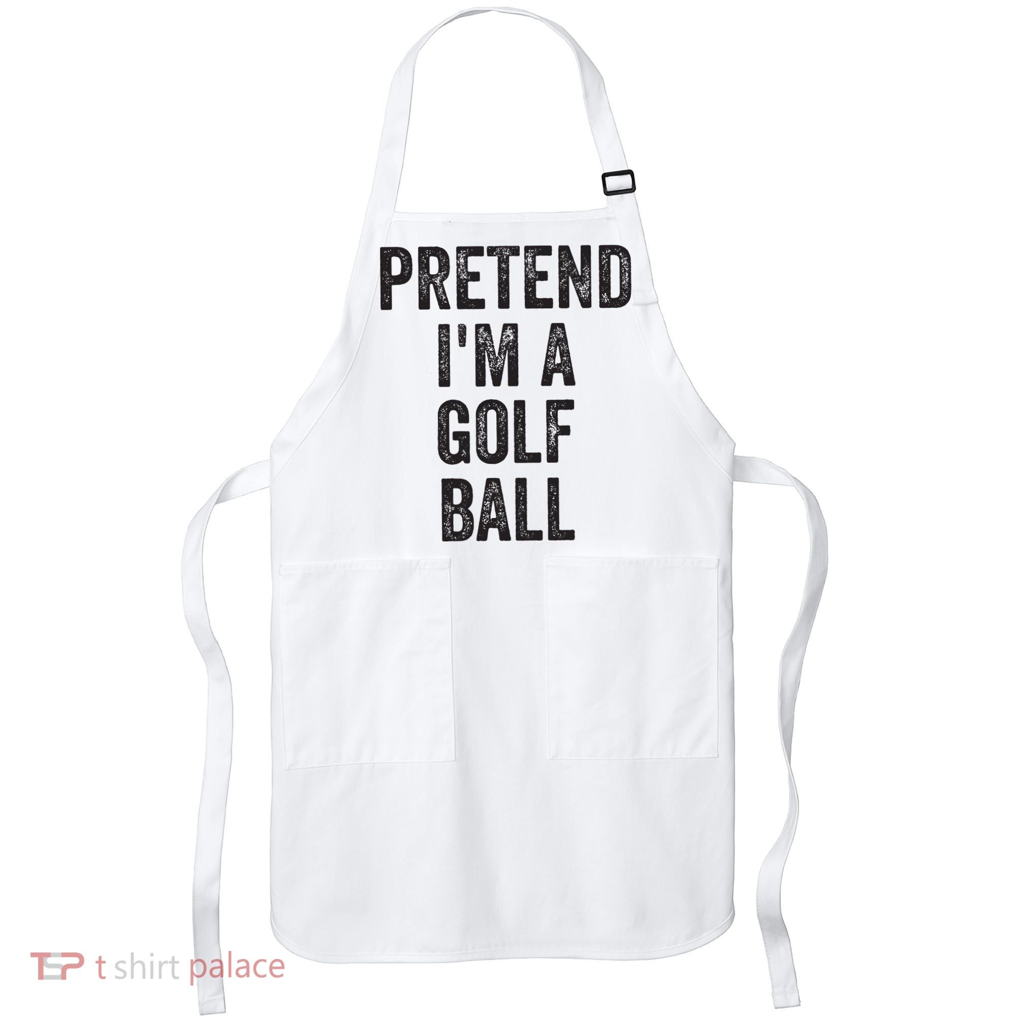 Lazy Halloween Costume Gift Pretend Im A Golf Ball Apron