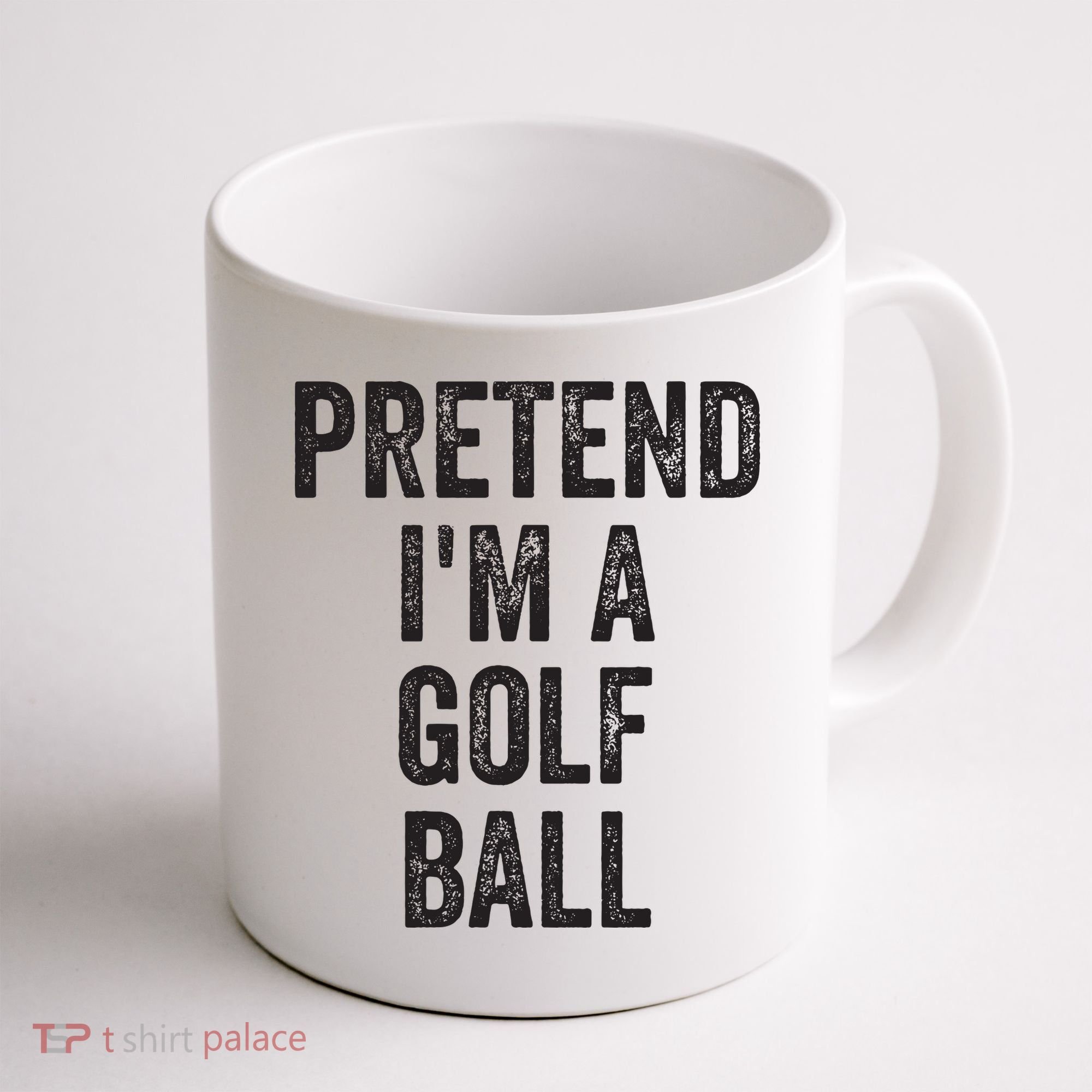 Lazy Halloween Costume Gift Pretend Im A Golf Ball Coffee Mug
