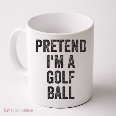 Lazy Halloween Costume Gift Pretend Im A Golf Ball Coffee Mug