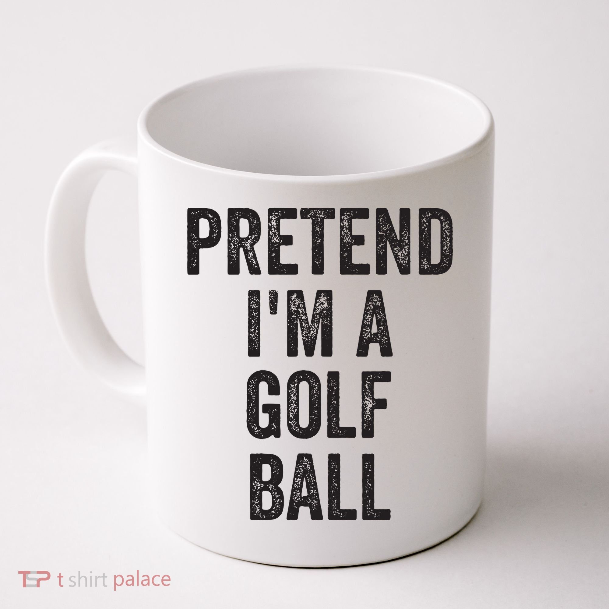 Lazy Halloween Costume Gift Pretend Im A Golf Ball Coffee Mug