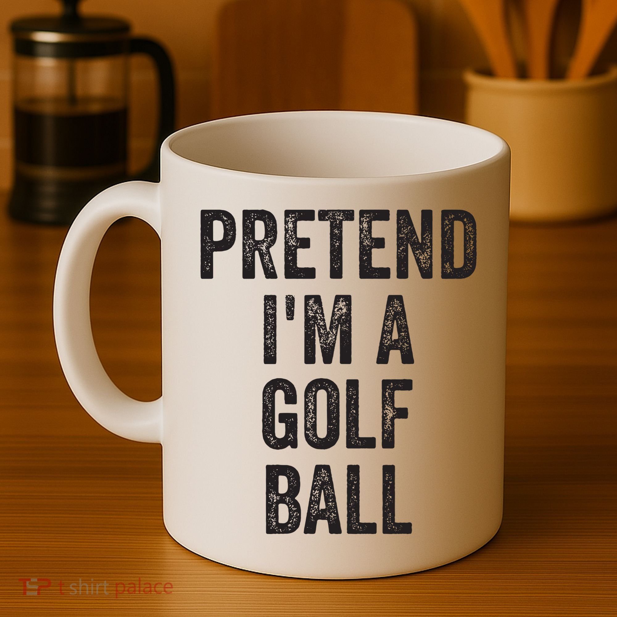 Lazy Halloween Costume Gift Pretend Im A Golf Ball Coffee Mug
