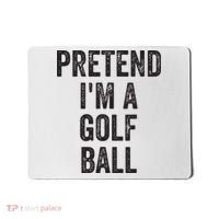 Lazy Halloween Costume Gift Pretend Im A Golf Ball Mousepad thumb 0
