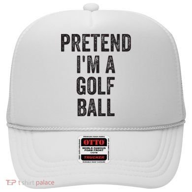 Lazy Halloween Costume Gift Pretend Im A Golf Ball Hat