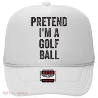 Lazy Halloween Costume Gift Pretend Im A Golf Ball Hat thumb 0