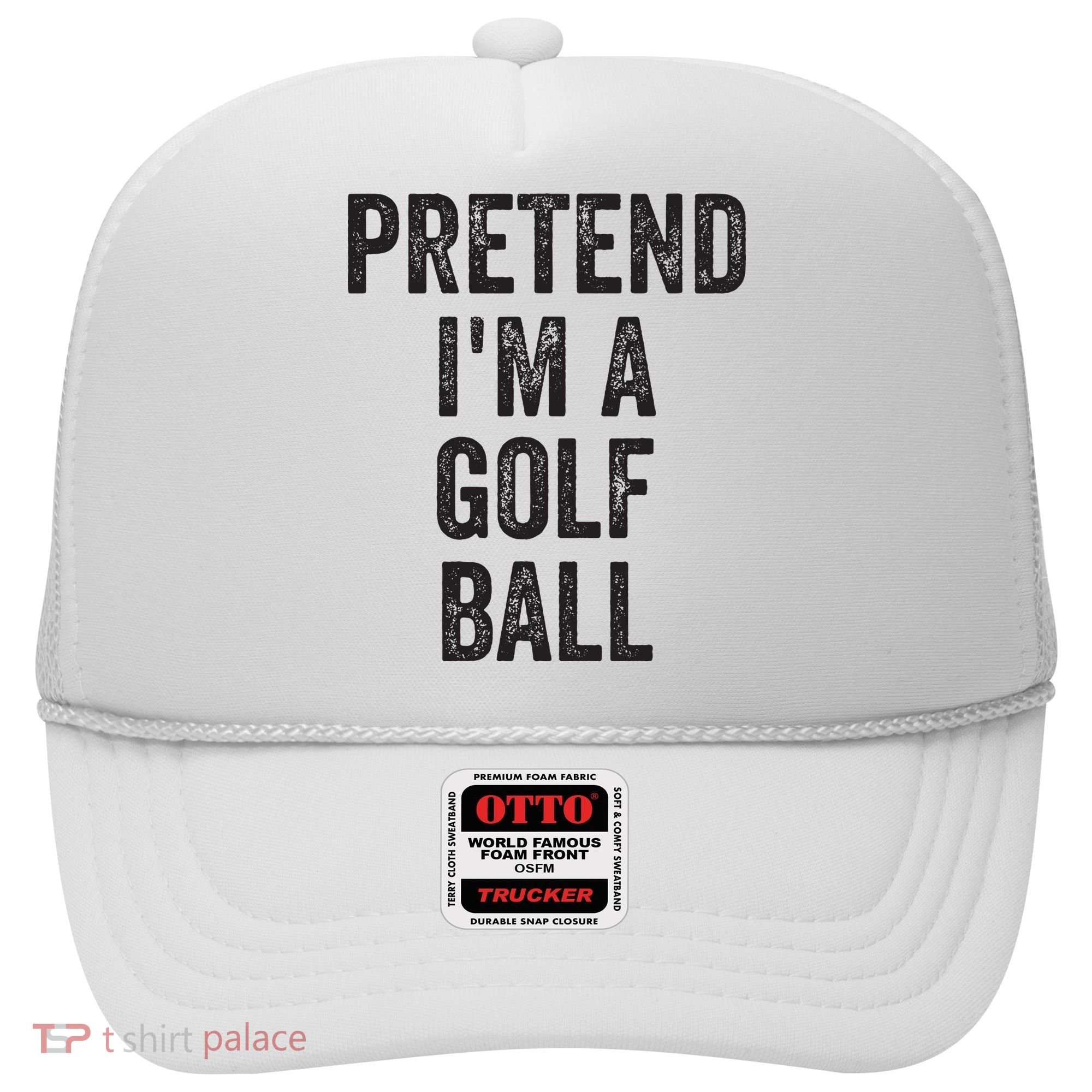 Lazy Halloween Costume Gift Pretend Im A Golf Ball Hat