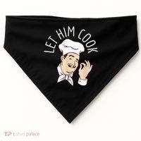 Let Him Cook Meme USA-Made Doggie Bandana thumb 0
