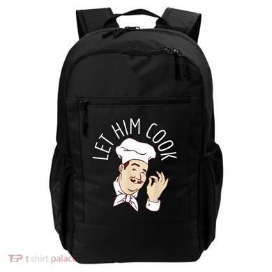 Let Him Cook Meme Backpack