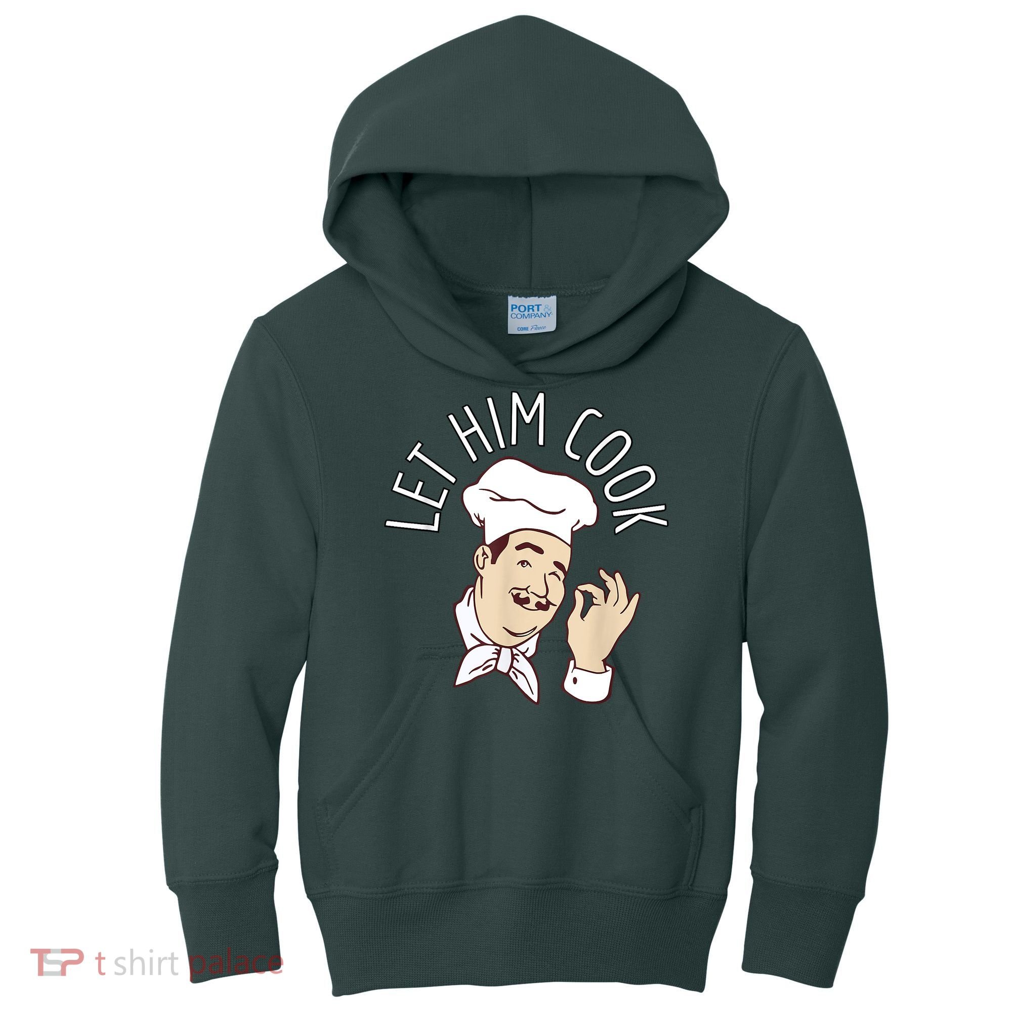 Let Him Cook Meme Kids Hoodie