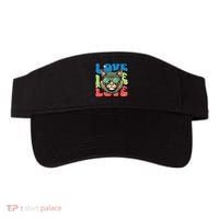 Love Hippie Cat Retro 80s Peace Visor thumb 0