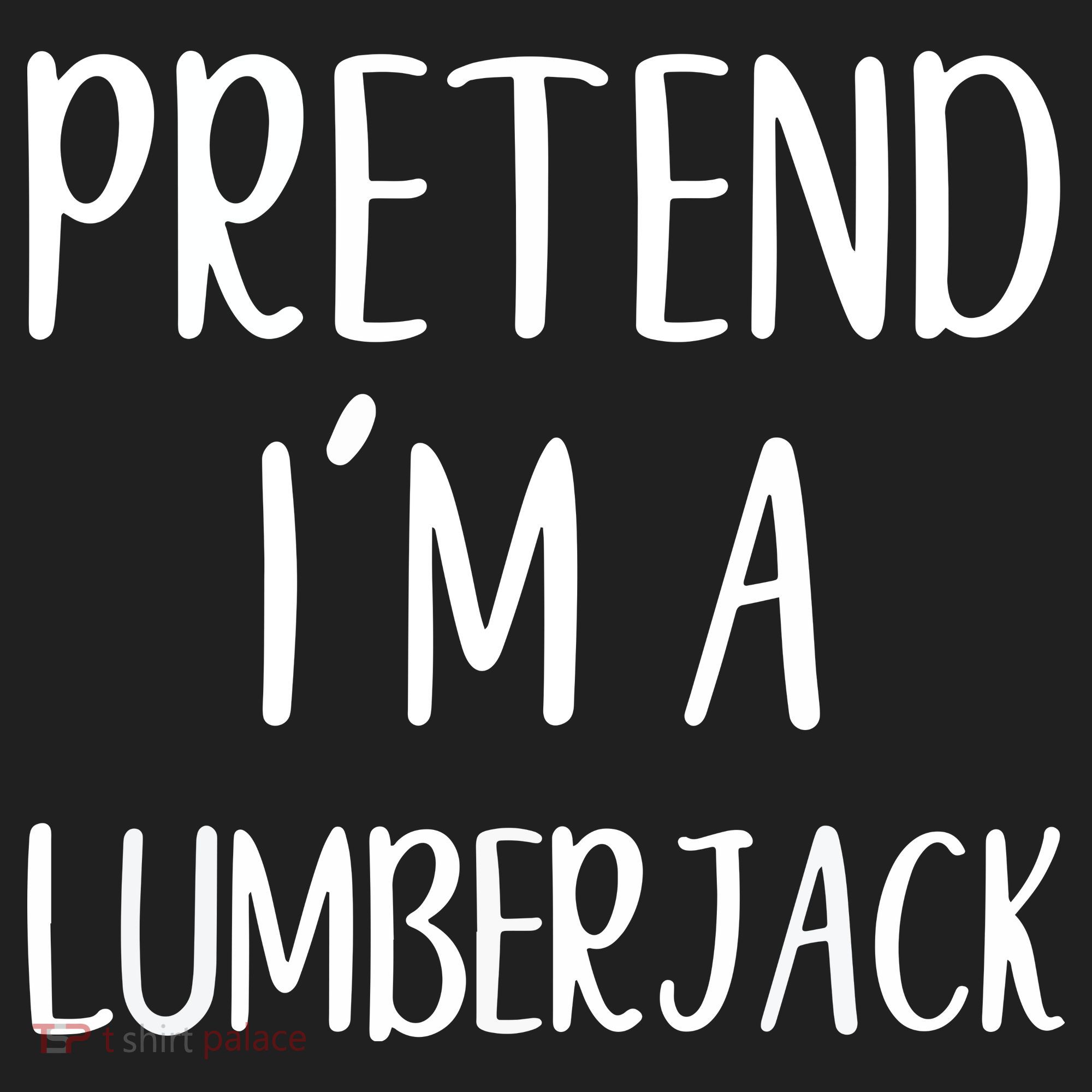 Lazy Halloween Costume Pretend I'm A Lumberjack Beanie