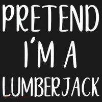 Lazy Halloween Costume Pretend I'm A Lumberjack Baby Bodysuit thumb 2