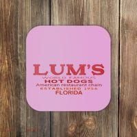 Lum Hot Dogs Florida 1956 Coaster thumb 0