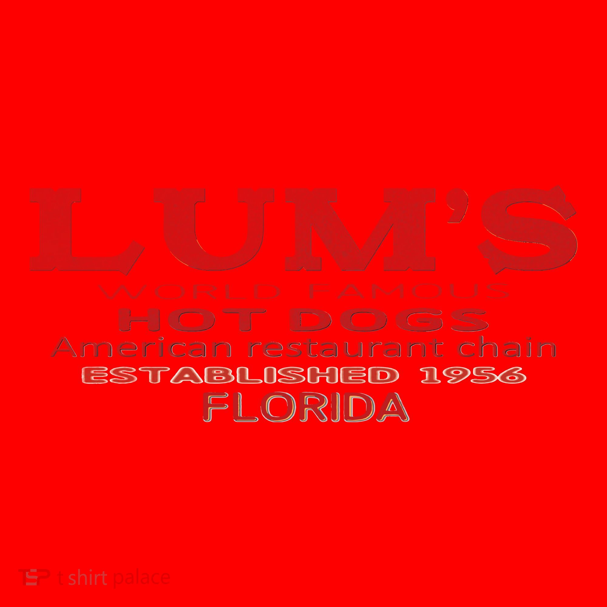 Lum Hot Dogs Florida 1956 Santa Hat