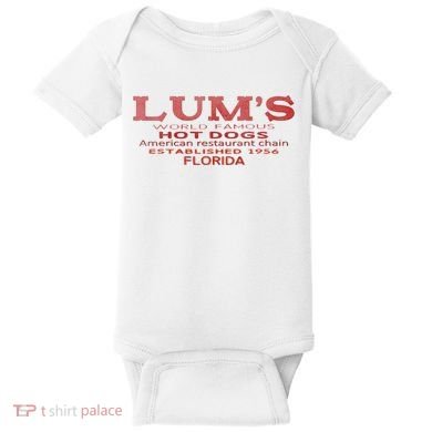 Lum Hot Dogs Florida 1956 Baby Bodysuit