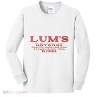 Lum Hot Dogs Florida 1956 Kids Long Sleeve Shirt thumb 0