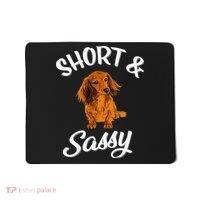 Long Haired Dachshund funny animal lovers Mousepad thumb 0