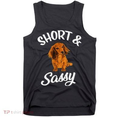 Long Haired Dachshund funny animal lovers Tank Top