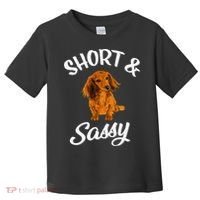 Long Haired Dachshund funny animal lovers Toddler T-Shirt thumb 0