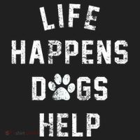 Life Happens Dogs Help Hat thumb 2