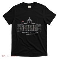 London Hand Drawing Of The National Gallery Building Great T-Shirt thumb 0