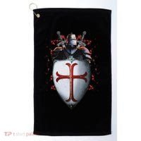 Labrador Hunting Dog With Duck Hello Hunting Season Golf Towel thumb 0